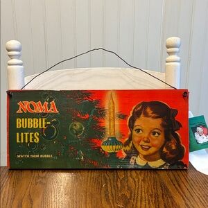 Noma Bubble Christmas Light Sign
